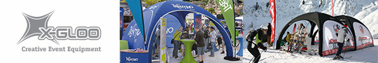 Art of Display and X-GLOO creative event equipment