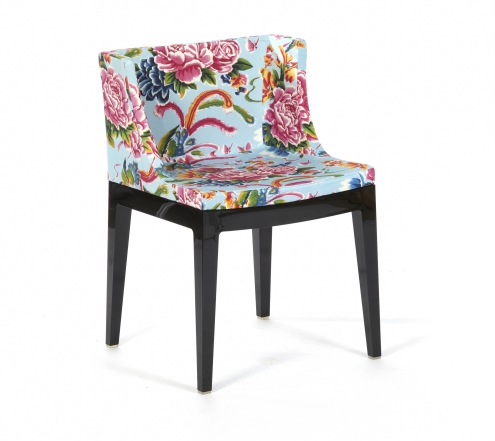 Blue Chairs on Chair Mademoiselle Pink   Blue Floral   Canadianspecialevents Com