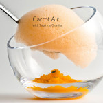 Carrot Air with Tagerine Granita