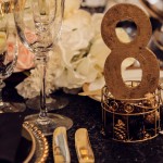 Tabletop by Miko Huang inspired by Mysterious Masquerade Wedding