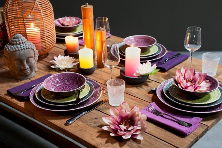 10 Gorgeous Summer Table Settings, Asian Inspired Table Settings